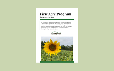 First Acre Program Starter Packet