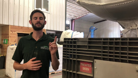 Raimo Big Bag Dispenser: Control Seed Flow from 2500-Pound Totes