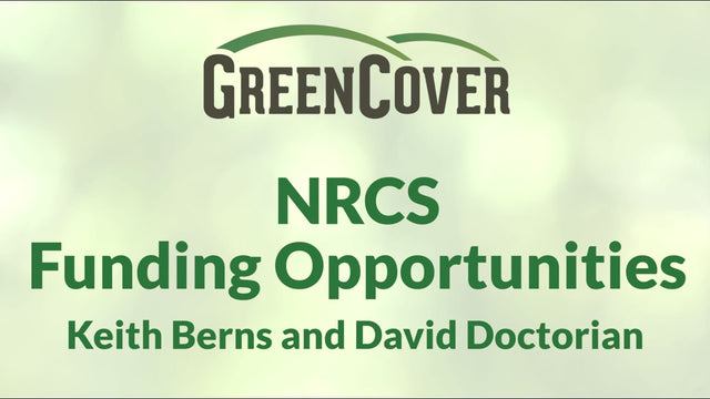 NRCS Funding Programs for Cover Crops and Regenerative Agriculture