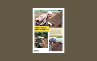 SPICE Compost - Static Pile Inoculated Compost
