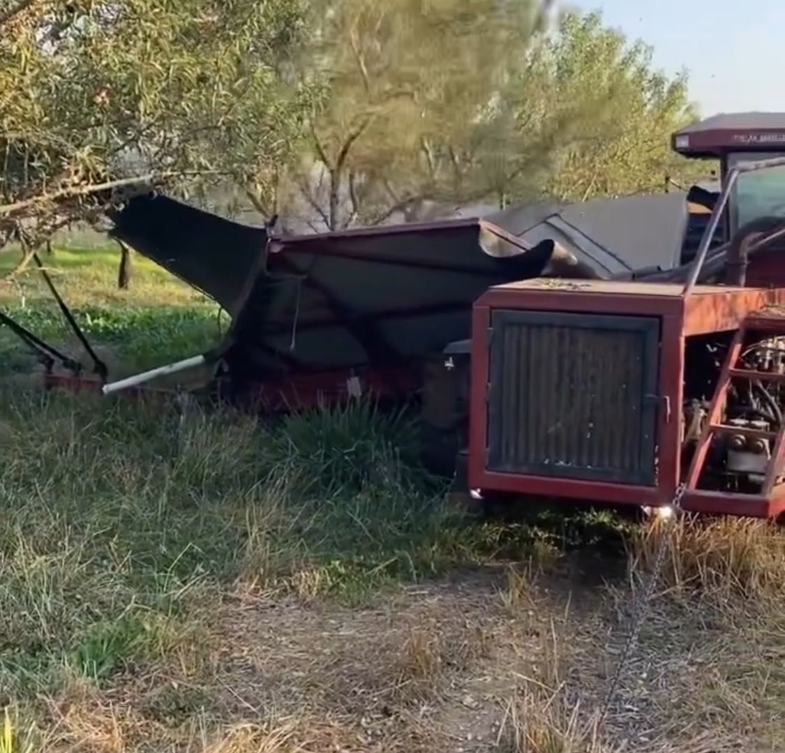 Pistachio harvester